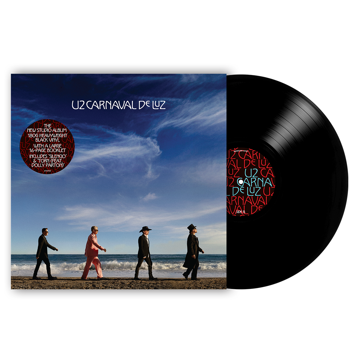 U2 - CARNAVAL DE LUZ: BLACK VINYL (180-GRAM) - LP