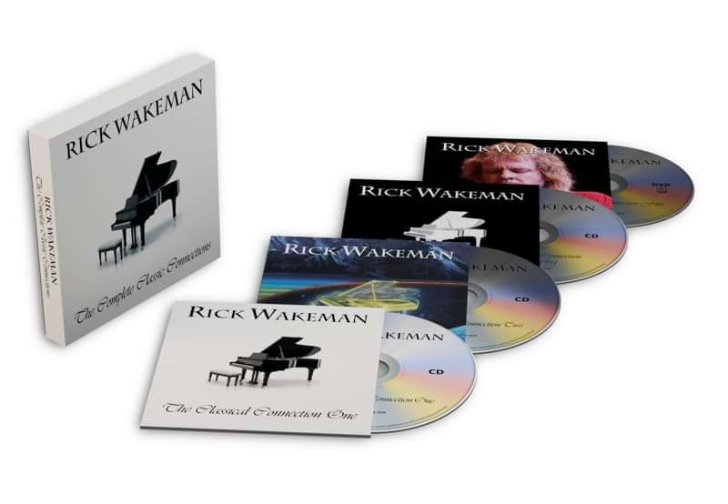 WAKEMAN, RICK - COMPLETE CLASSIC CONNECTIONS : 3CD + DVD - CD