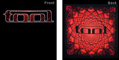 TOOL - RED PATTERN : LARGE - TSH