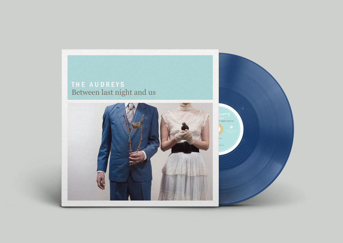 AUDREYS - BETWEEN LAST NIGHT & US: BLUE VINYL - LP