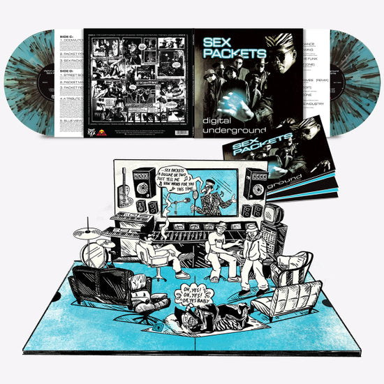 DIGITAL UNDERGROUND - SEX PACKETS : SPLATTER 2LP + POP-UP - LP