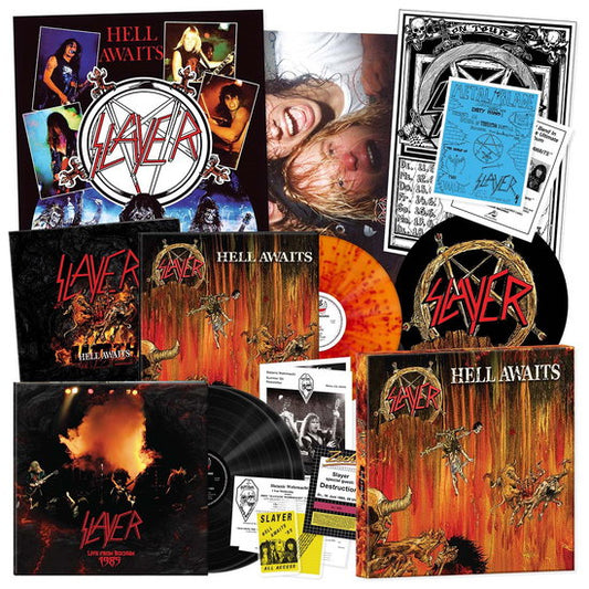 SLAYER - HELL AWAITS: 40TH ANNIVERSARY...(3LP) - LP