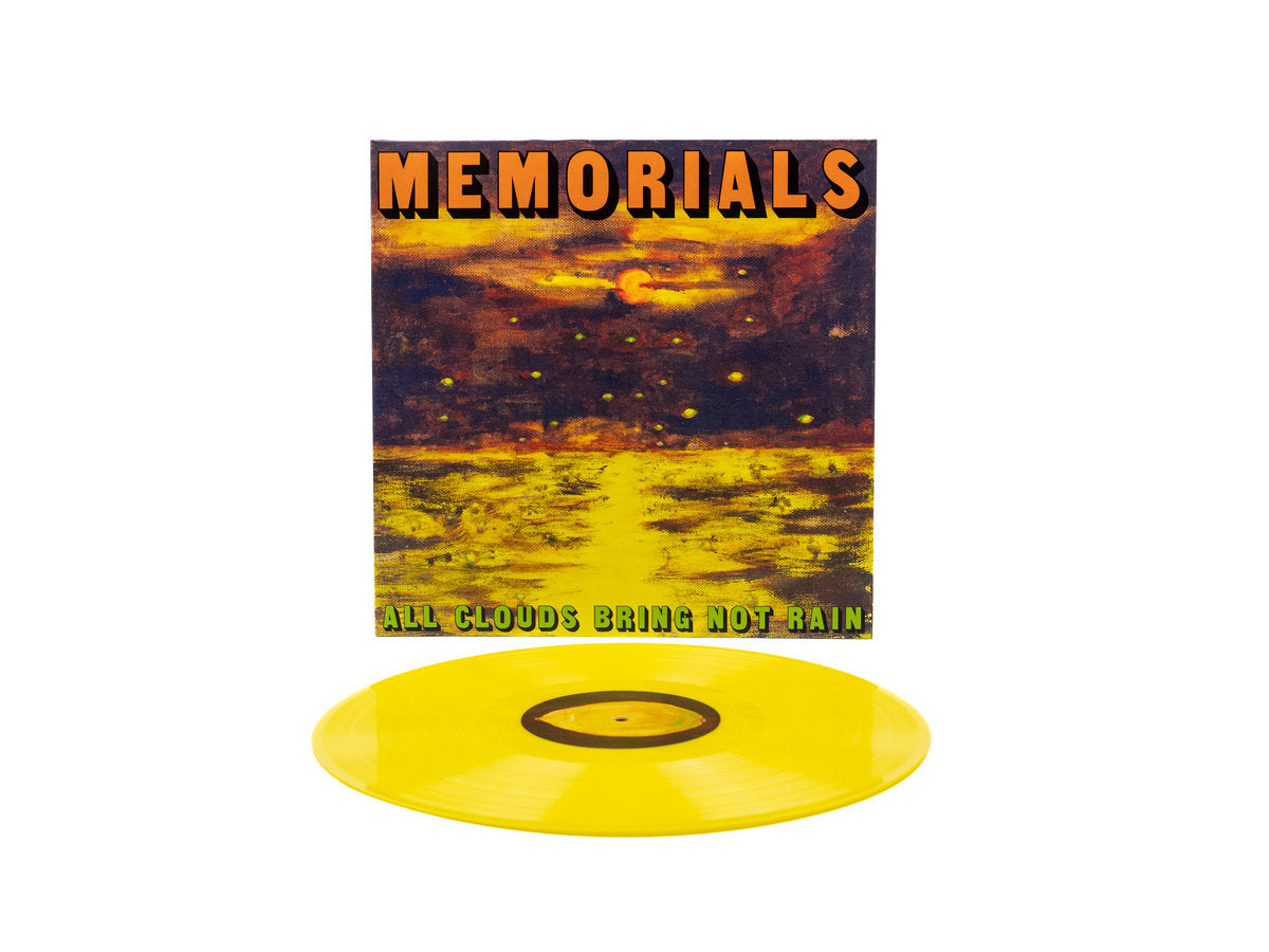 MEMORIALS - ALL CLOUDS BRING NOT RAIN : YELLOW VINYL - LP