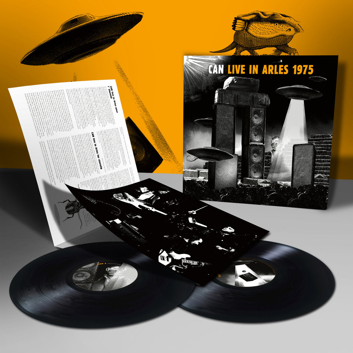 CAN - LIVE IN ARLES 1975 : 2LP SET - LP