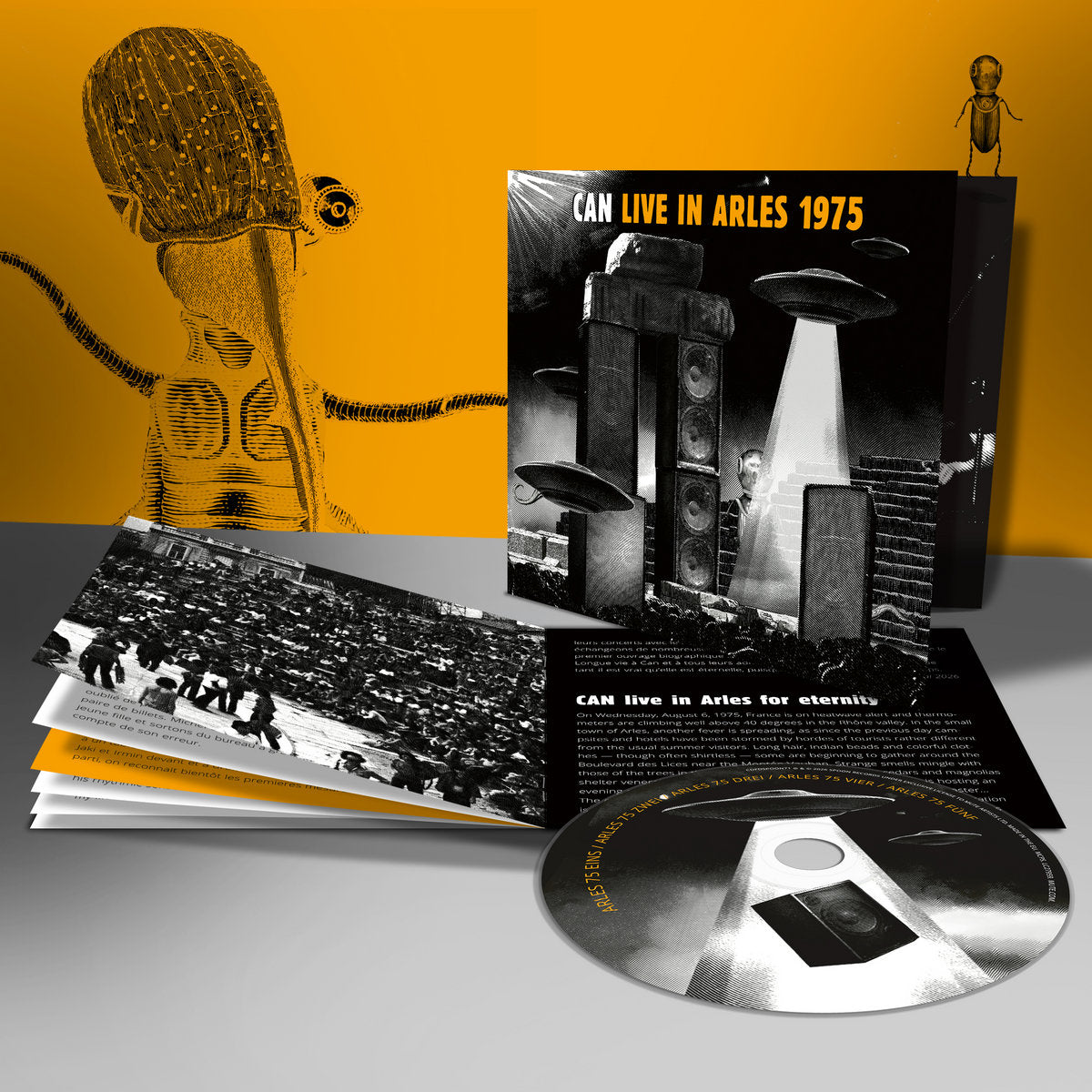 CAN - LIVE IN ARLES 1975 - CD