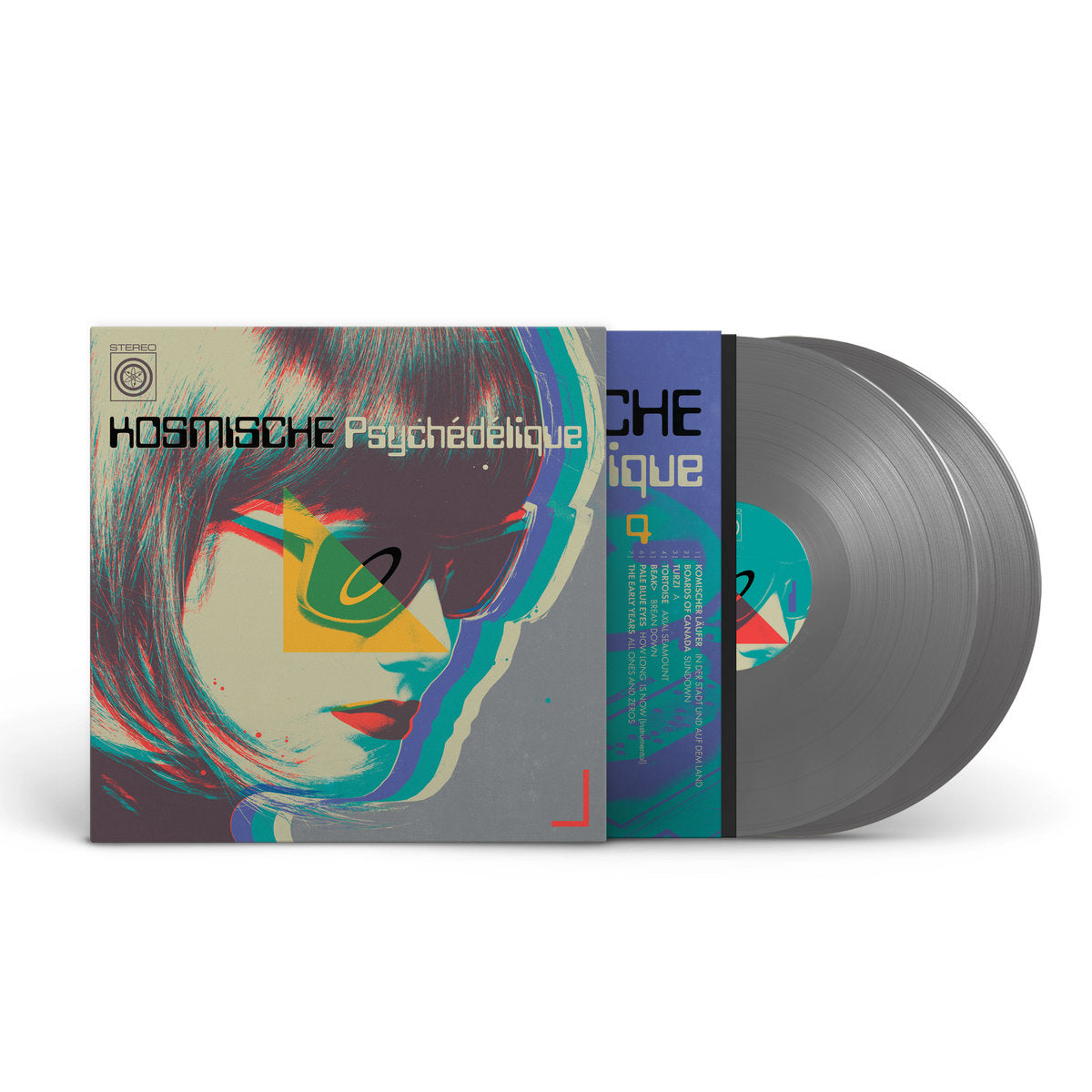 VARIOUS - KOSMISCHE PSYCHEDELIQUE : 2LP GREY VINYL - LP