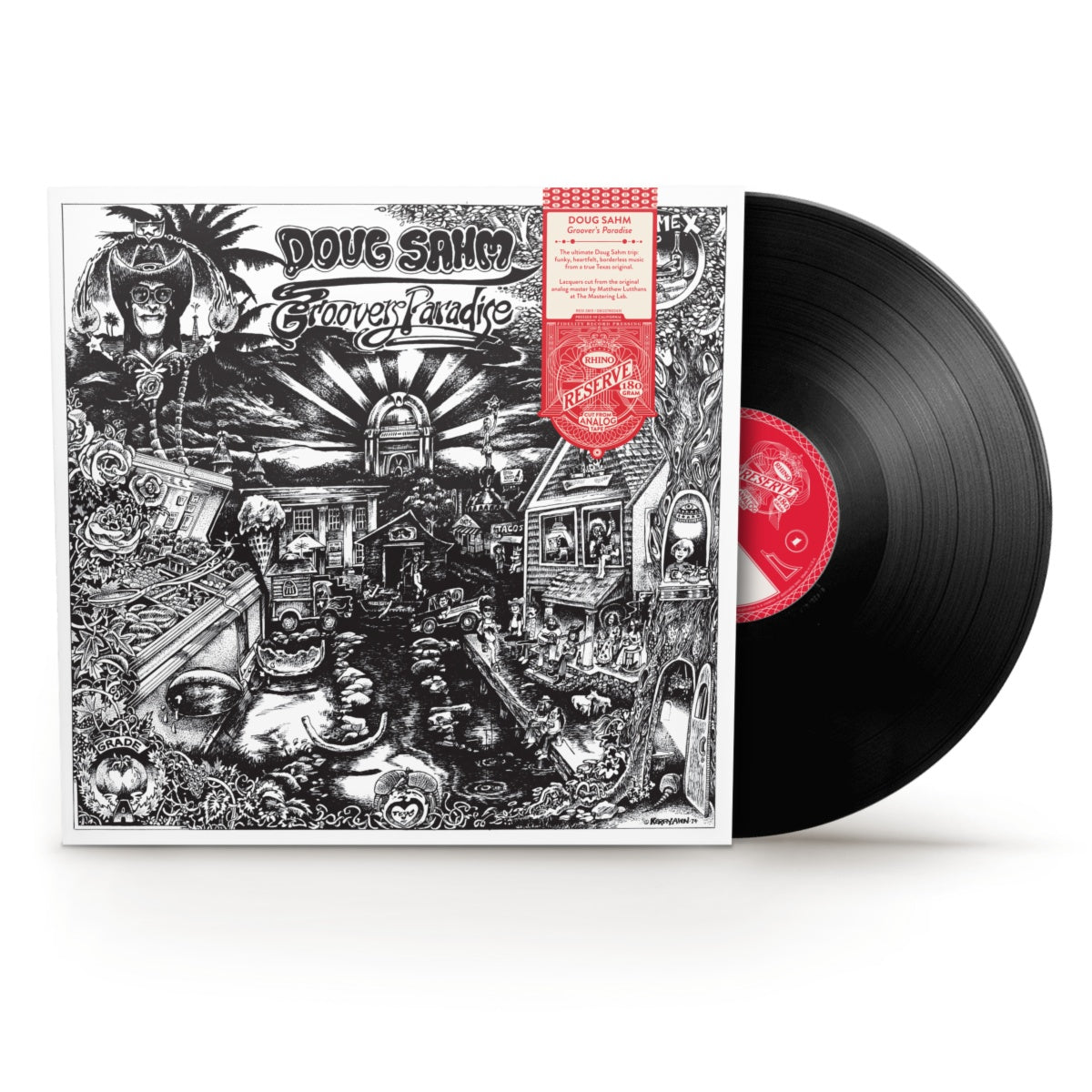 SAHM, DOUG - GROOVER'S PARADISE : 180-GRAM (RHINO) - LP