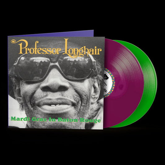 PROFESSOR LONGHAIR - LAST MARDI GRAS: 2LP PURPLE & GREEN - LP