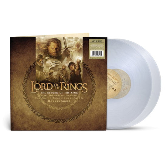 LORD OF THE RINGS : RETURN OF THE KING - SOUNDTRACK : CLEAR 2LP (2025 REISSUE) - LP