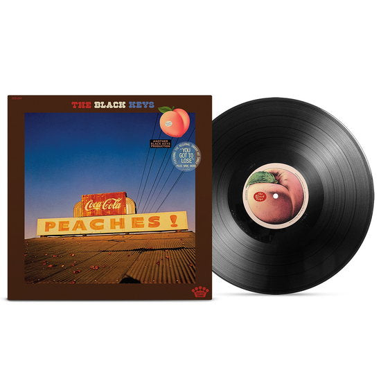 BLACK KEYS - PEACHES! : BLACK VINYL - LP