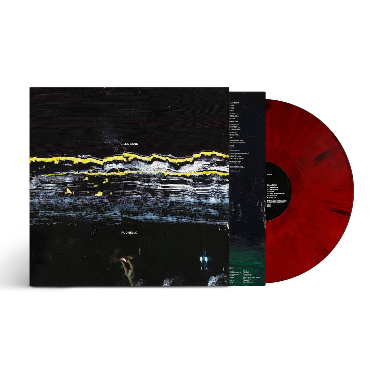 GILLA BAND - PUGNELLO : RED & BLACK VINYL - LP