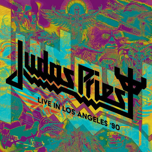 JUDAS PRIEST - LIVE IN LOS ANGELES '90: PURPLE VINYL - LP