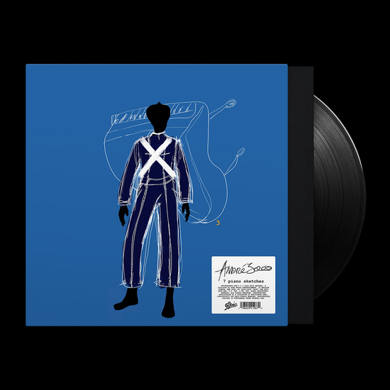 ANDRE 3000 - 7 PIANO SKETCHES : 10" VINYL - LP