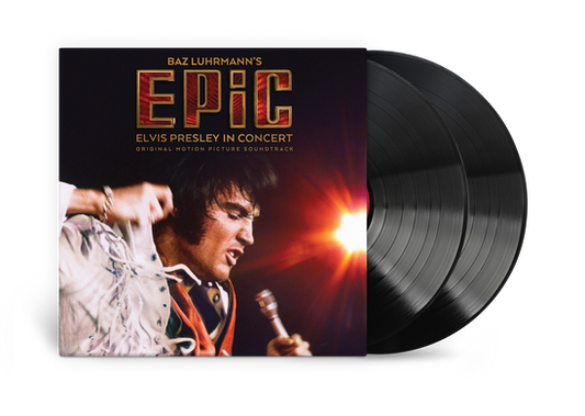 PRESLEY, ELVIS - EPIC: ELVIS PRESLEY IN CONCERT : 2LP SET - LP