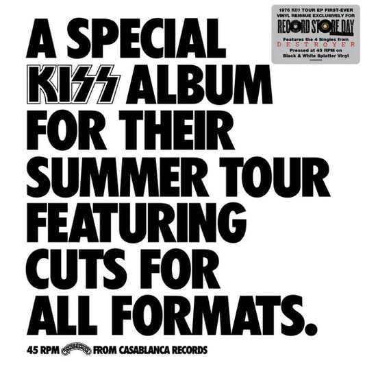 KISS - SPECIAL KISS TOUR EP (SPLATTER VINYL) - LP
