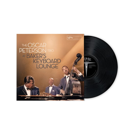 PETERSON, OSCAR TRIO - AT BAKER'S KEYBOARD LOUNGE - LP