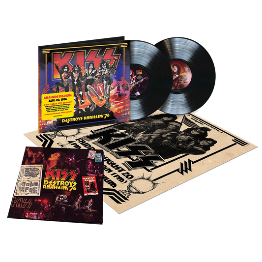 KISS - DESTROYS ANAHEIM 76: REMIXED/REMASTERED - LP