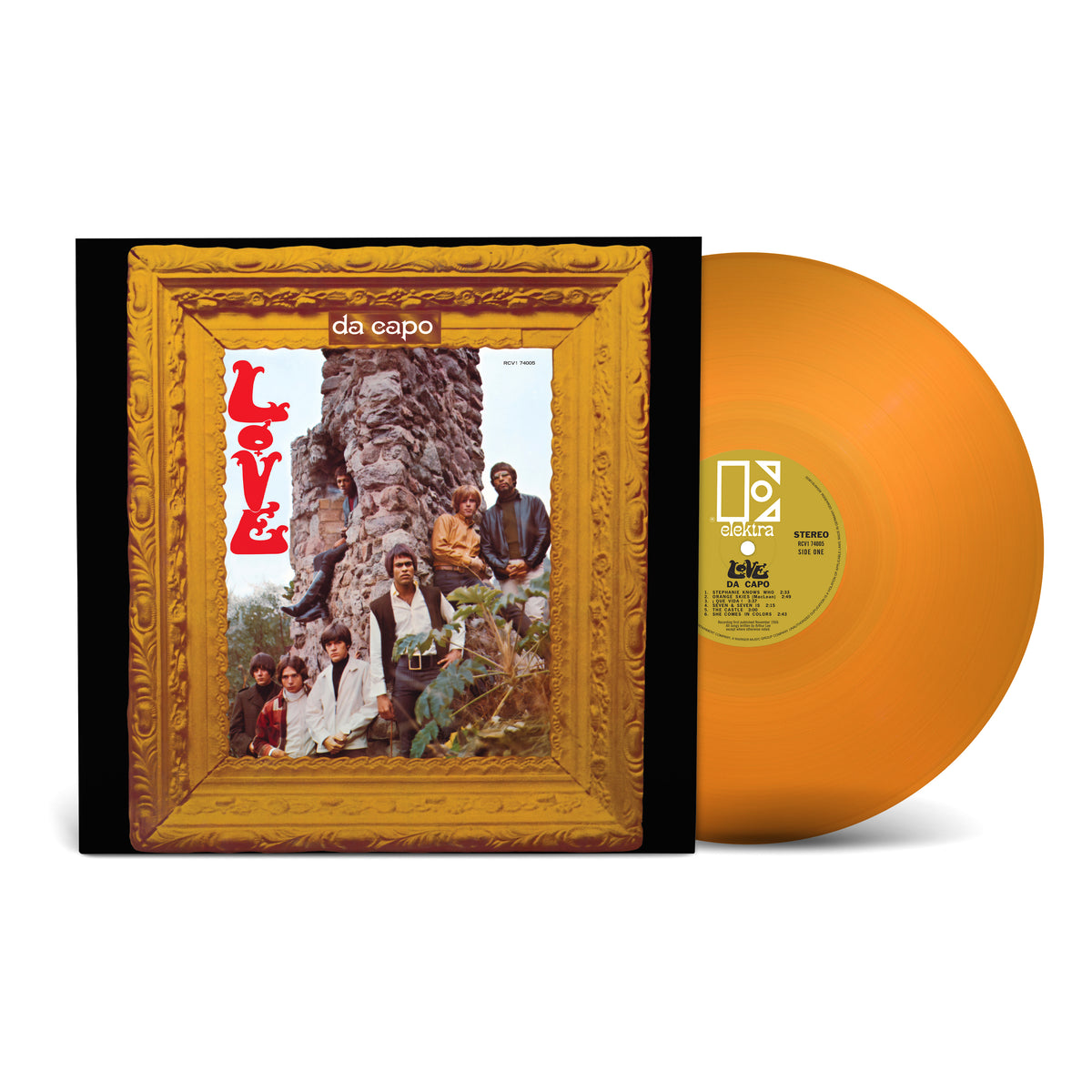 LOVE - DA CAPO : TRANSPARENT ORANGE VINYL - LP