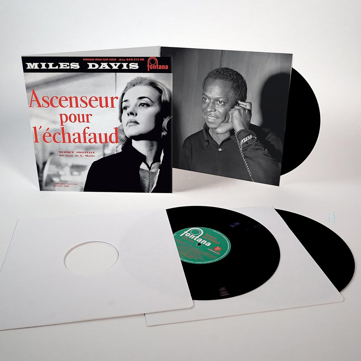 DAVIS, MILES - ASCENSEUR POUR L'ECHAFAUD : 3 X 10" SET - LP
