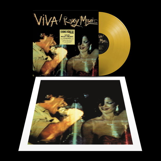 ROXY MUSIC - VIVA ROXY MUSIC: GOLD VINYL - LP
