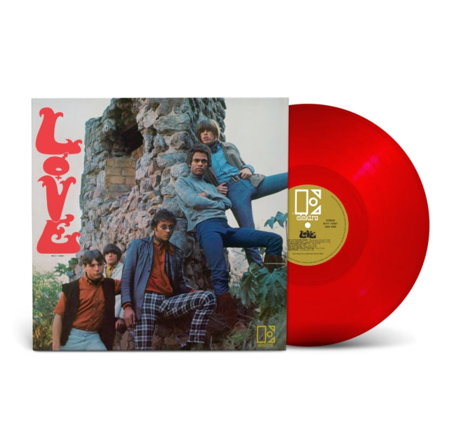 LOVE - LOVE (1967) : TRANSPARENT RED VINYL - LP