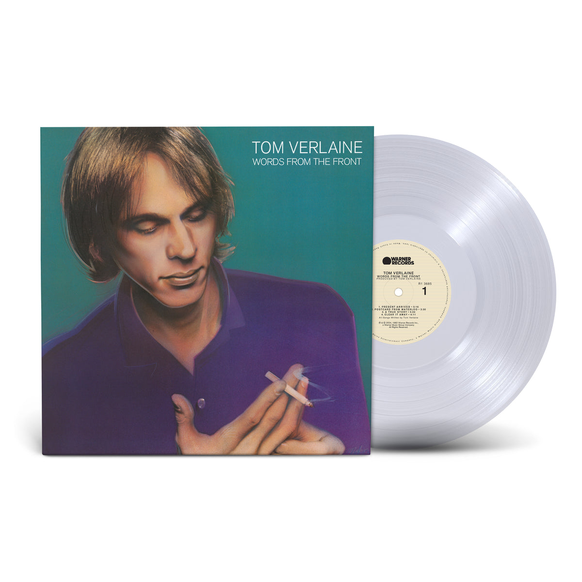 VERLAINE, TOM - WORDS FROM THE FRONT : CLEAR (2026) - LP