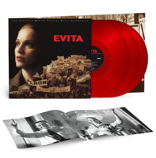 MADONNA / VARIOUS - EVITA : SOUNDTRACK (COMPLETE : RED 3LP) - LP