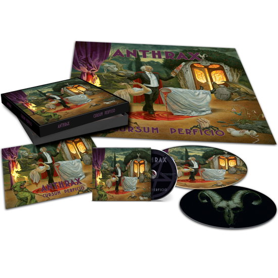 ANTHRAX - CURSUM PERFICIO : 2LP PICTURE DISCS + CD - LP