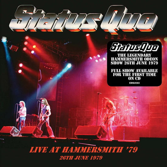STATUS QUO - LIVE AT HAMMERSMITH '79 : 2CD SET - CD