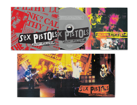 SEX PISTOLS - FILTHY LUCRE LIVE : 2 BONUS TRACKS - CD