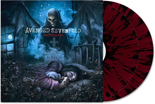 AVENGED SEVENFOLD - NIGHTMARE : PURPLE & BLACK SPLATTER - LP