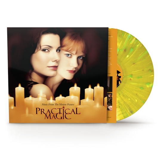 PRACTICAL MAGIC - SOUNDTRACK : YELLOW & GREEN SPLATTER - LP