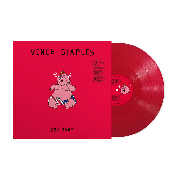 STAPLES, VINCE - CRY BABY : RED VINYL - LP