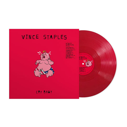STAPLES, VINCE - CRY BABY : RED VINYL - LP