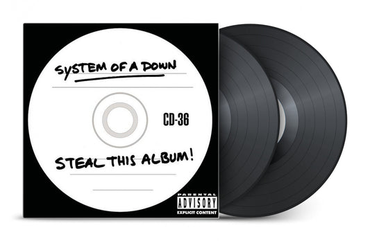 SYSTEM OF A DOWN - STEAL THIS ALBUM : 2LP SET - LP