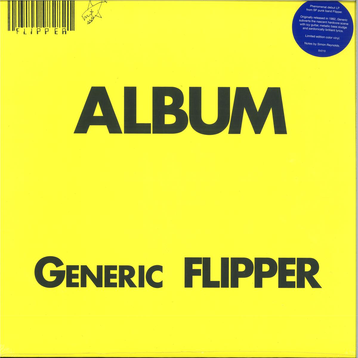 FLIPPER - GENERIC FLIPPER : YELLOW VINYL (2026) - LP