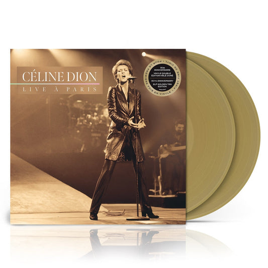 DION, CELINE - LIVE A PARIS: GOLDEN TAN VINYL (2LP) - LP