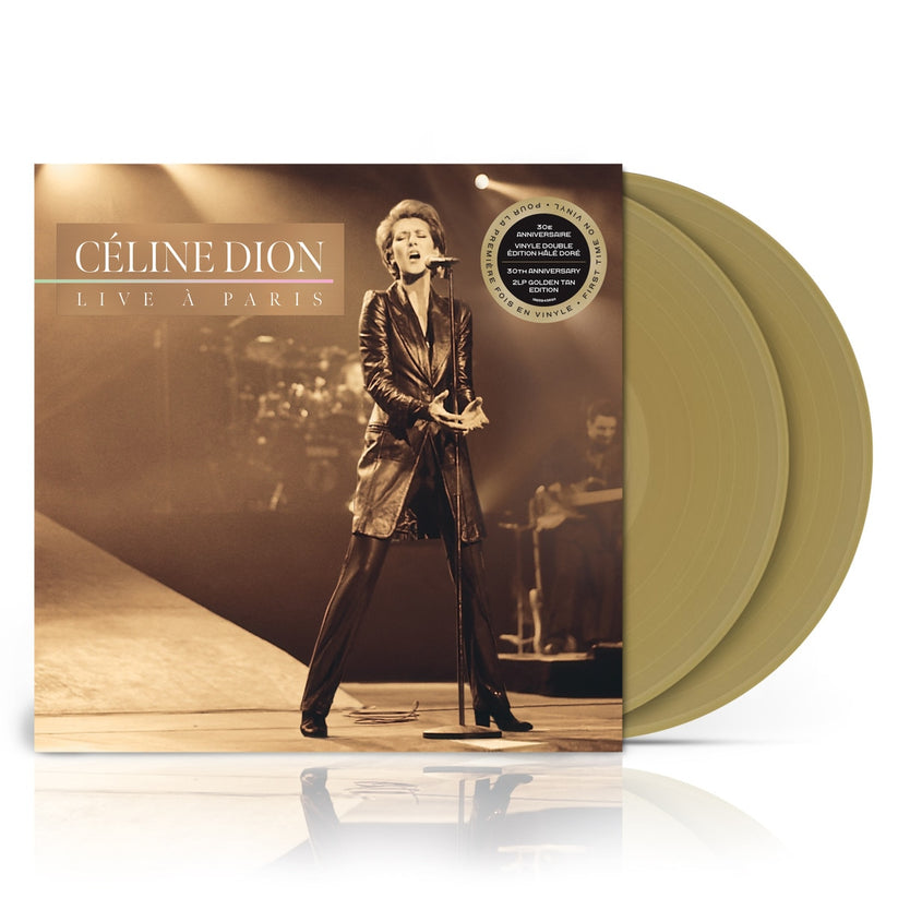 DION, CELINE - LIVE A PARIS: GOLDEN TAN VINYL (2LP) - LP