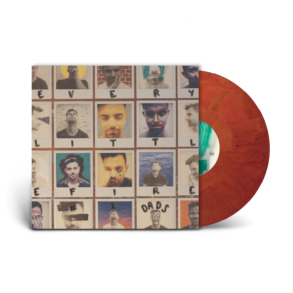 #1 DADS - EVERY LITTLE FIRE: BURNT ORANGE VINYL - LP