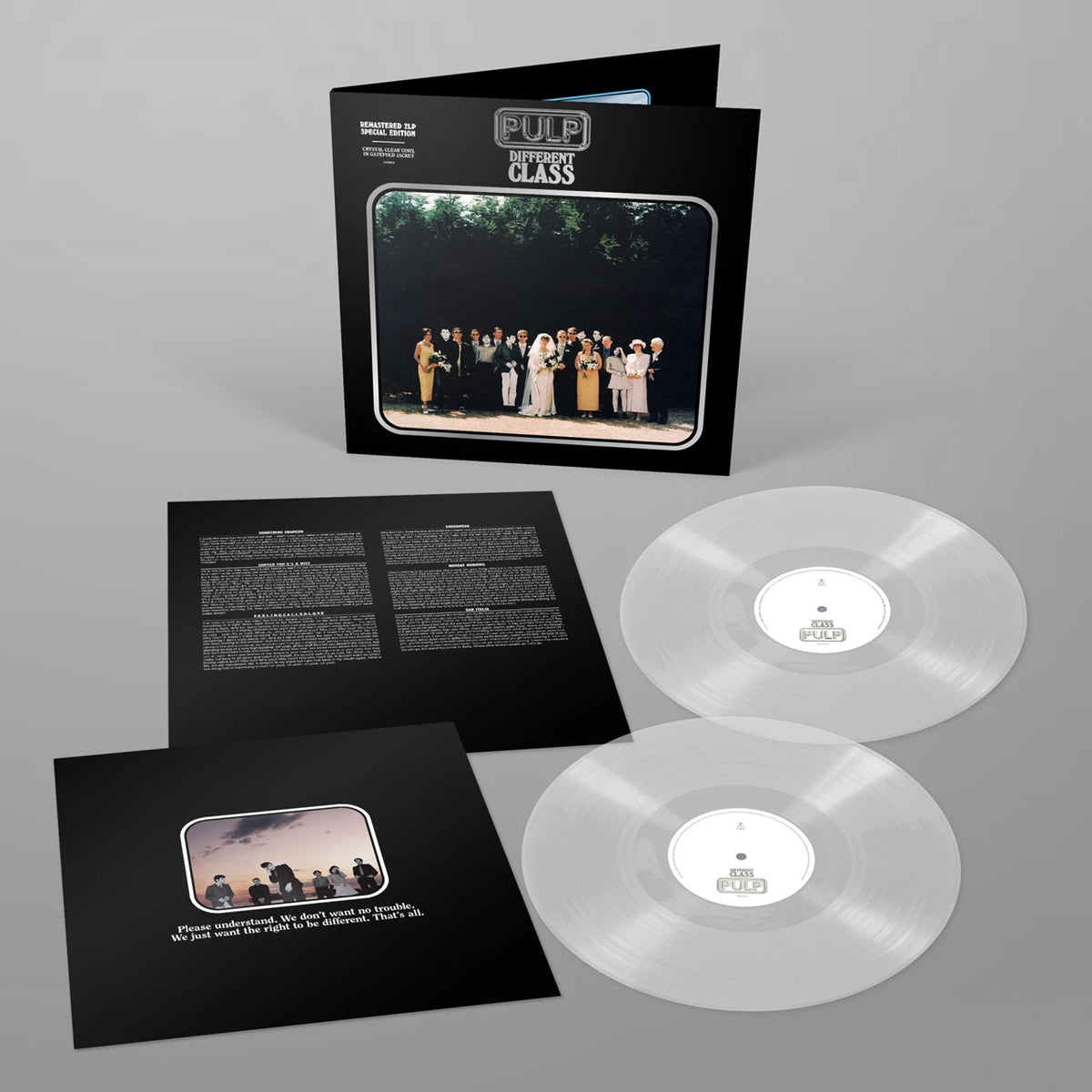 PULP - DIFFERENT CLASS : CLEAR 2LP SET (2026) - LP