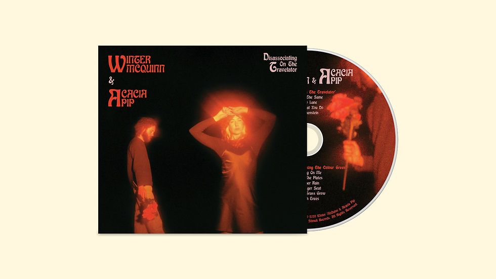 MCQUINN, WINTER / ACACIA PIP - DISASSOCIATING ON THE TRAVELATOR - CD