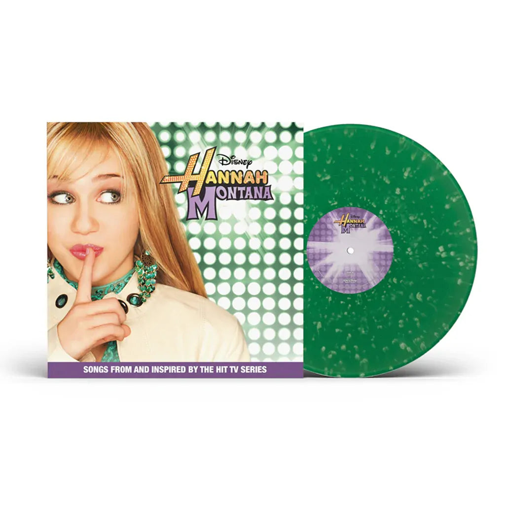 HANNAH MONTANA : TV SHOW SERIES 1 - SOUNDTRACK : GREEN SPLATTER - LP