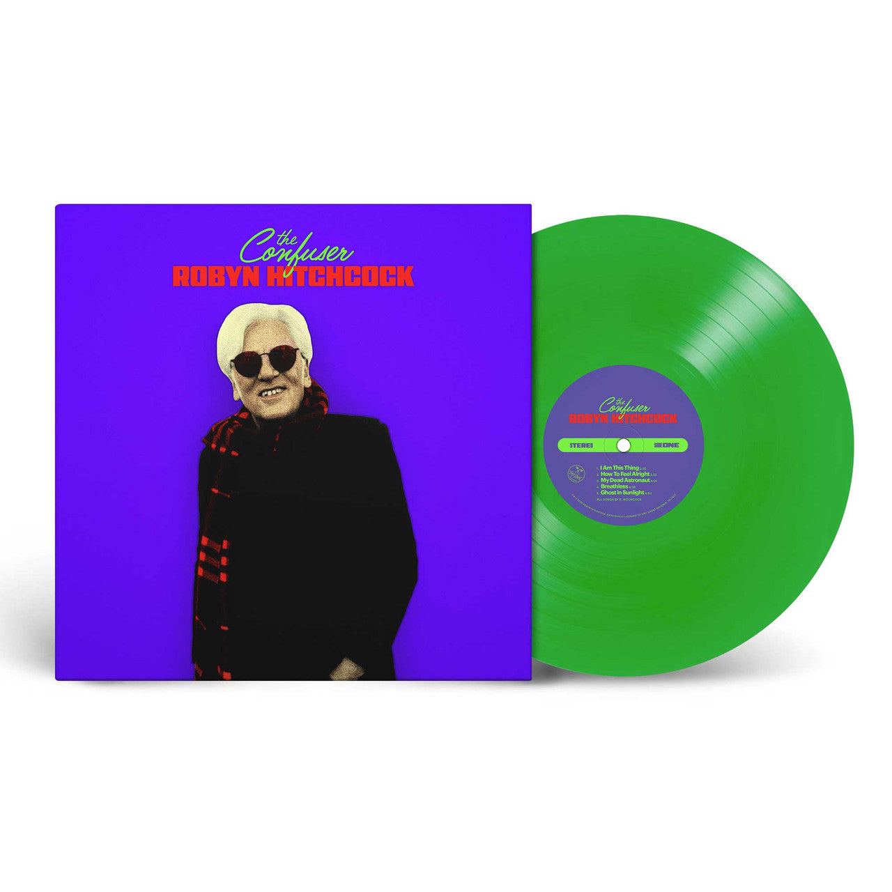 HITCHCOCK, ROBYN - CONFUSER : INDIE LIME GREEN VINYL - LP