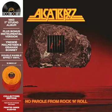 ALCATRAZZ - NO PAROLE FROM ROCK: 2LP RED/ORANGE - LP