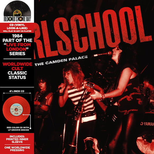 GIRLSCHOOL - LIVE FROM THE CAMDEN PALACE: RED CD - CD