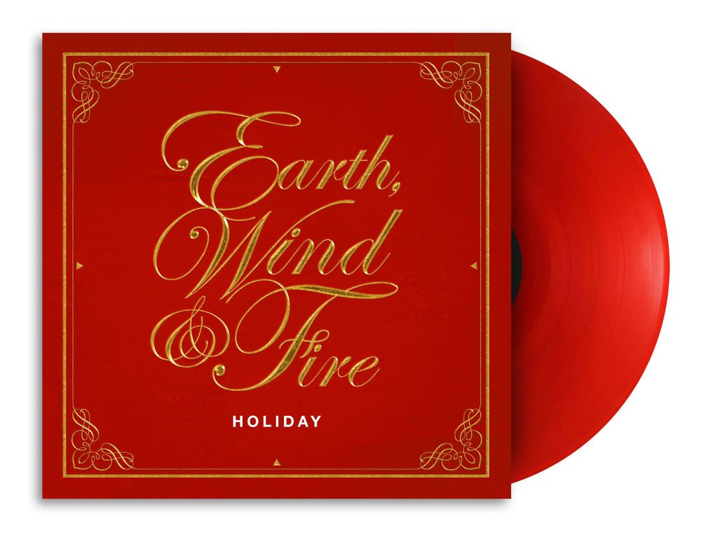 EARTH WIND & FIRE - HOLIDAY: RUBY RED VINYL - LP
