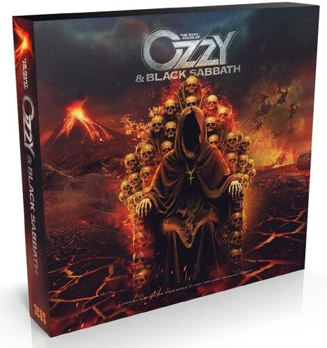 OSBOURNE, OZZY / BLACK SABBATH (VARIOUS) - MANY FACES OF OZZY & BLACK SABBATH (3CD) - CD