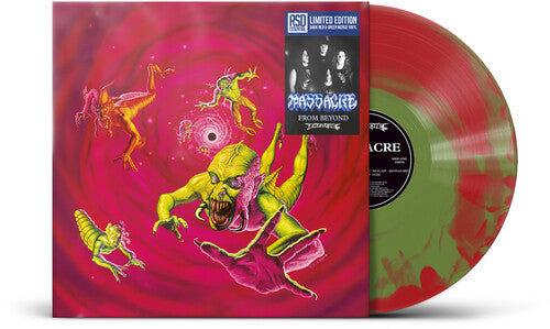 MASSACRE - FROM BEYOND: RED/GREEN MERGE - LP
