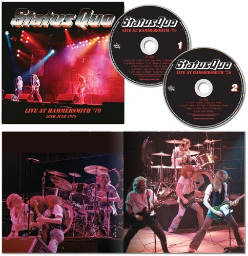 STATUS QUO - LIVE AT HAMMERSMITH '79 : 2CD IN 7" PACK - CD