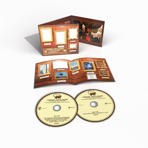 EMERSON LAKE & PALMER - PICTURES AT AN EXHIBITION : 2CD DELUXE - CD